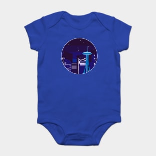 seattle nights Baby Bodysuit